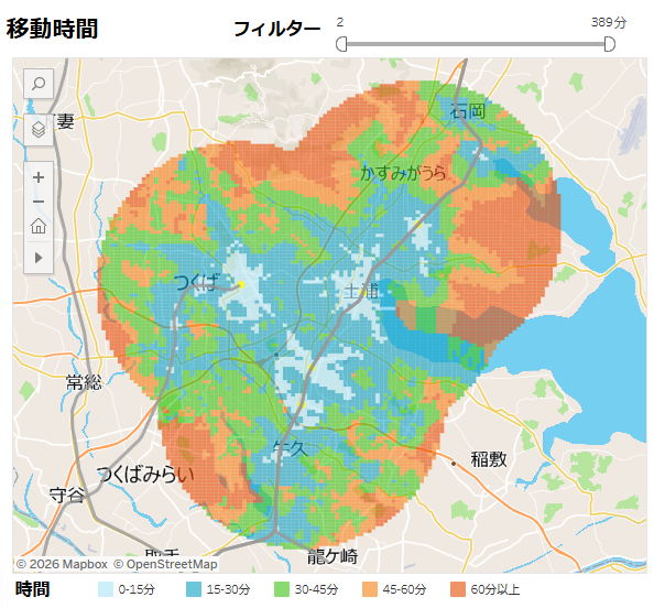 アクセシビリティマップ